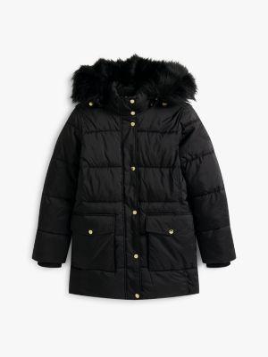 Hooded Puffer Coat Product Image