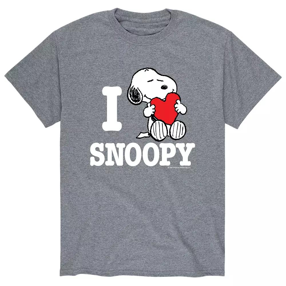 Men's Peanuts I Love Snoopy Tee,  Product Image