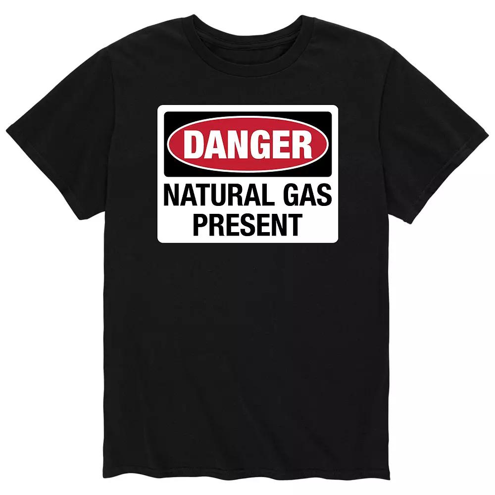 Men's Danger Natural Gas Present Tee,  Product Image