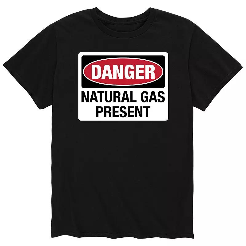 Men's Danger Natural Gas Present Tee,  Product Image
