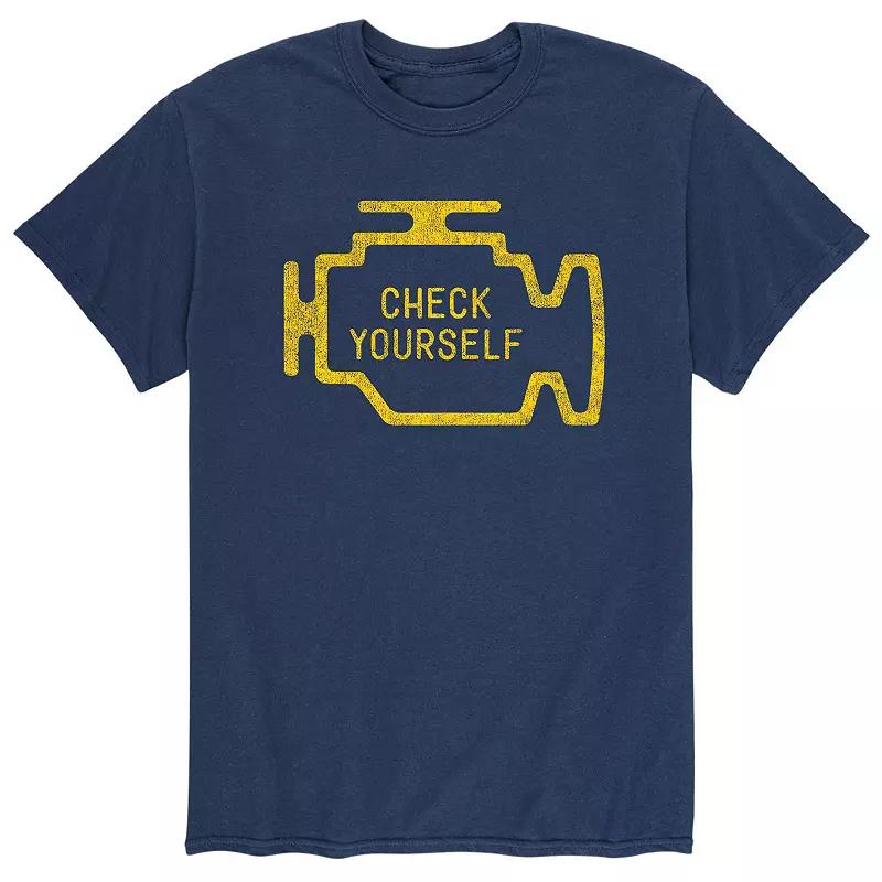 Men's Engine Light Check Yourself Tee,  Product Image