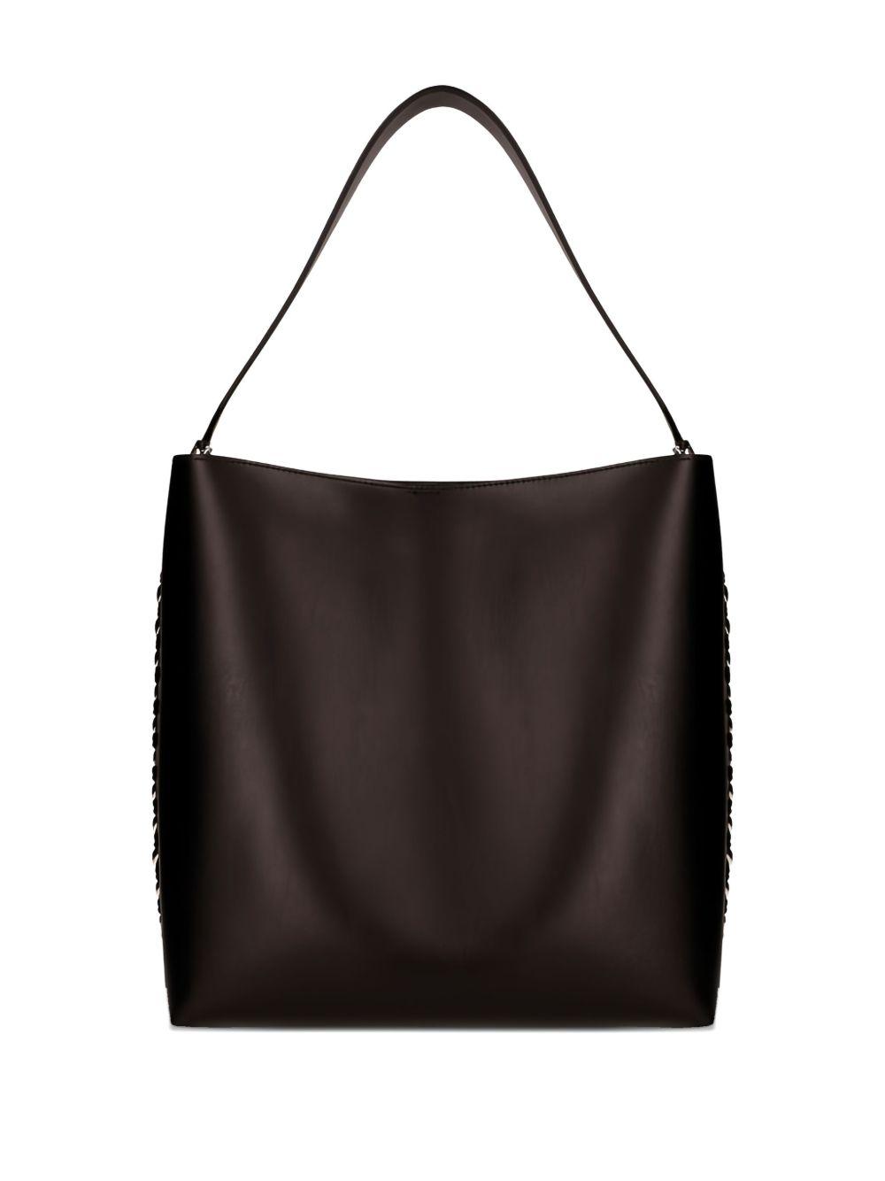 Frayme chain-embellished tote bag Product Image