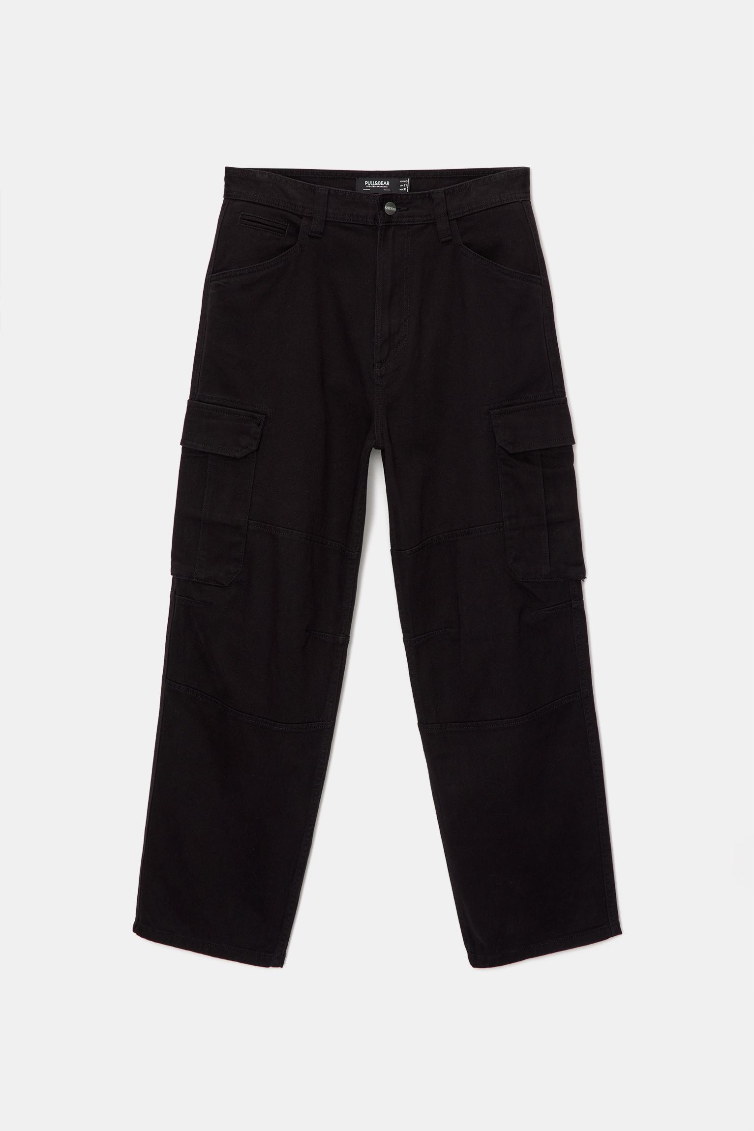 Cargo pants with seams Product Image