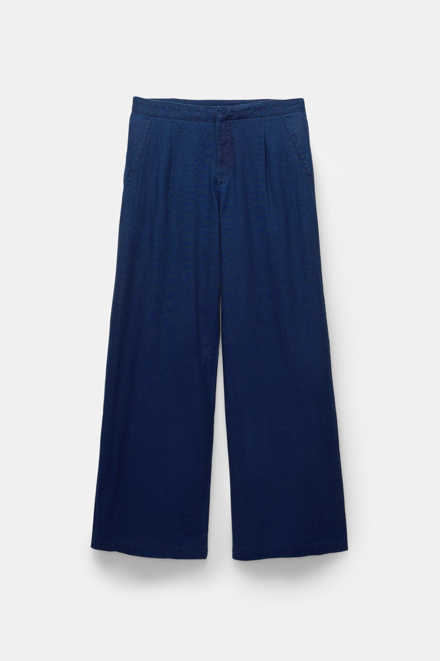 Loose-fitting straight-leg pants Product Image