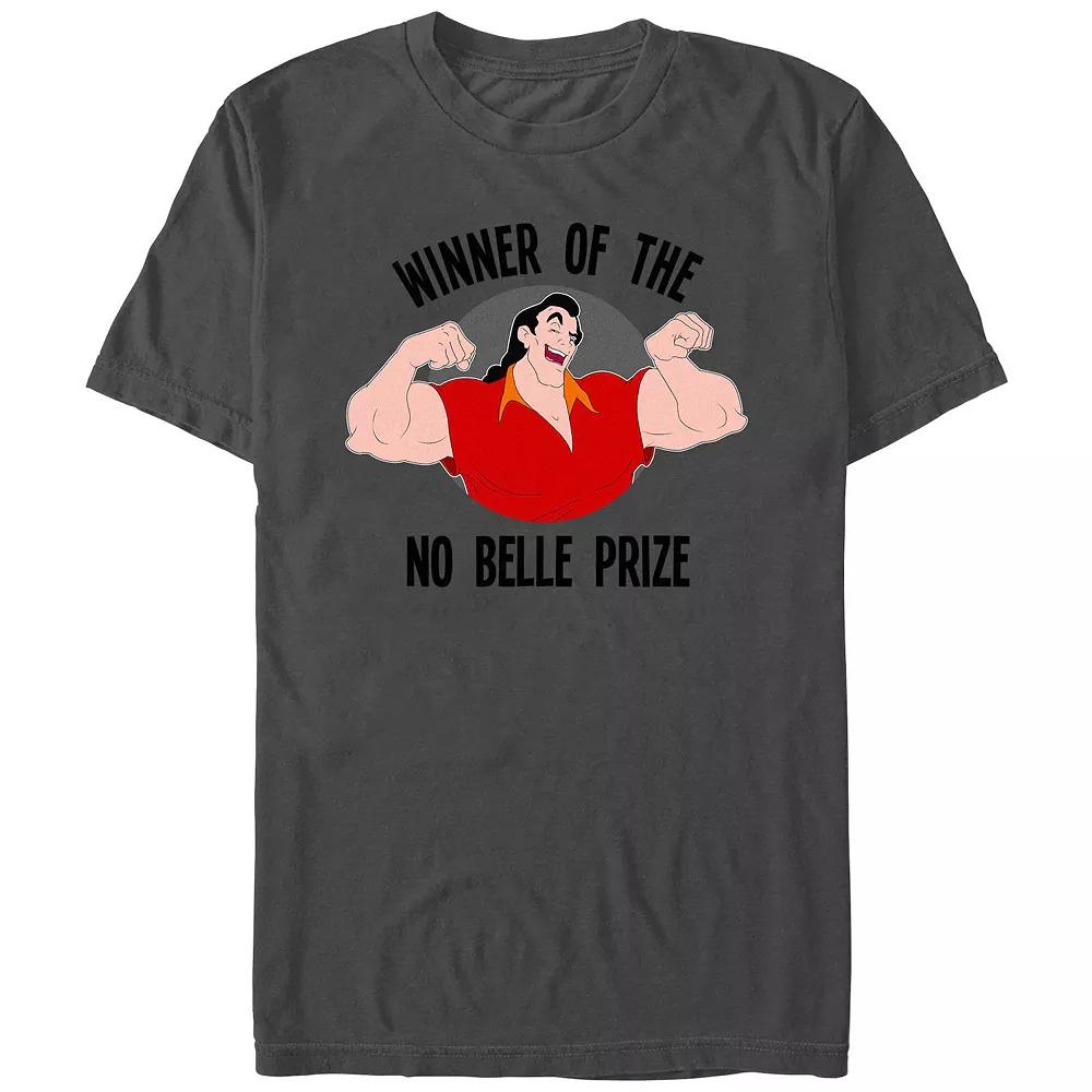 Men's Beauty And The Beast Winner Of The No Belle Prize Graphic Tee, Size: XXL, Grey Product Image