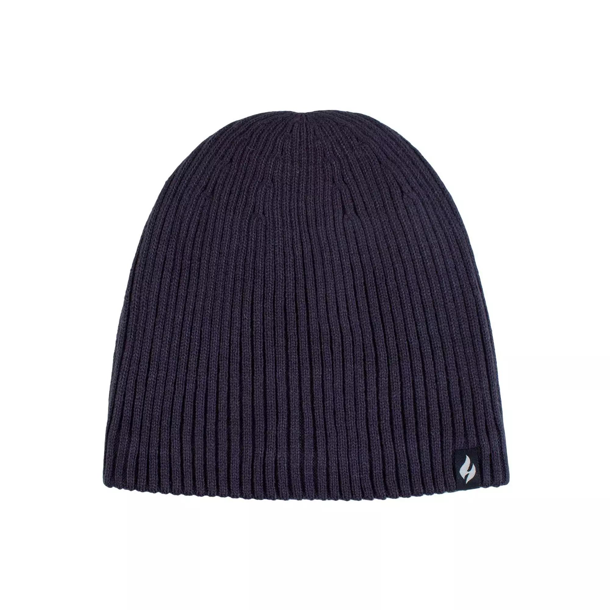 Men's Heat Holders Lite Midweight Ribbed Knit Beanie, Blue Product Image
