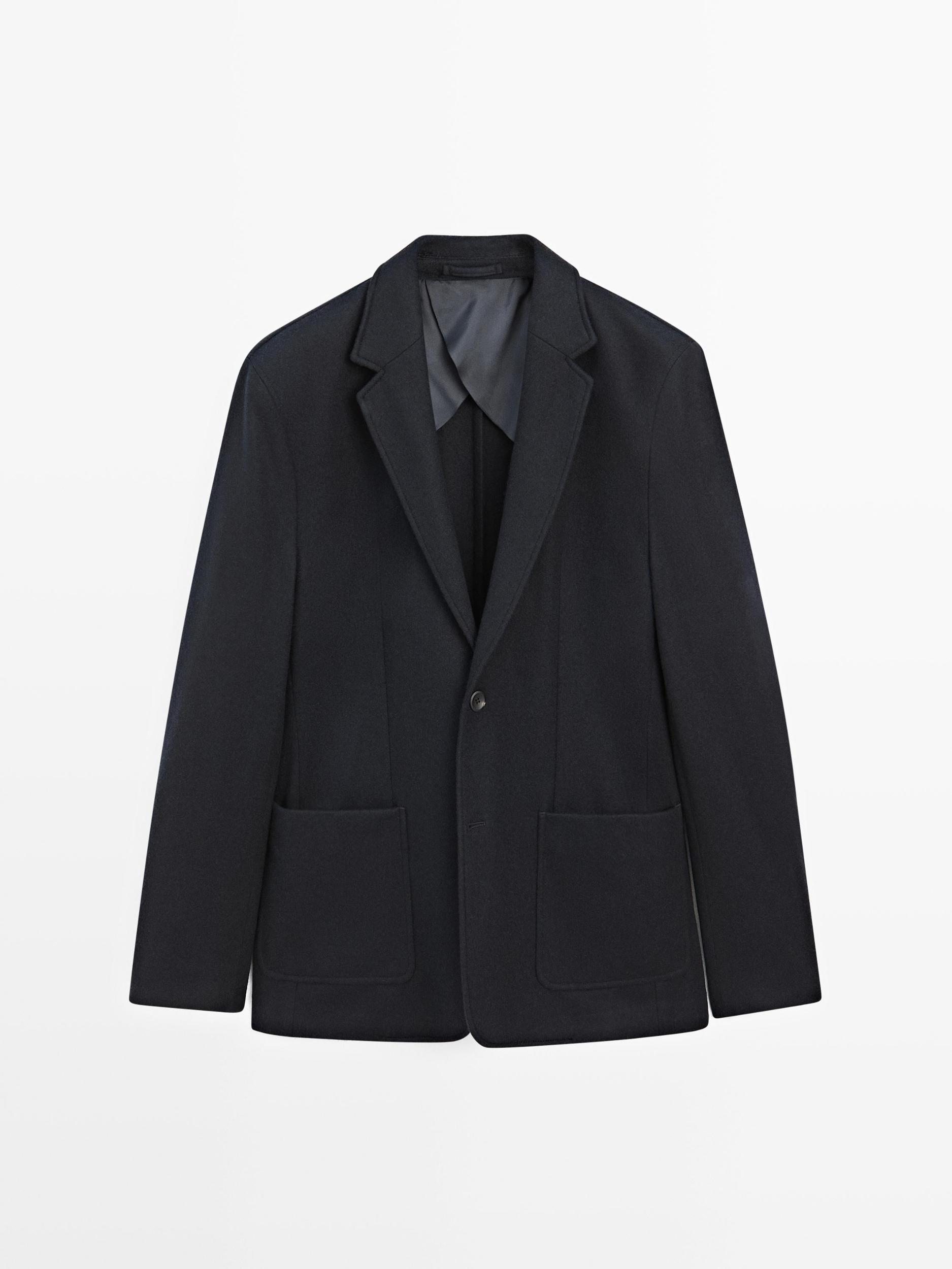 Wool blend suit blazer Product Image