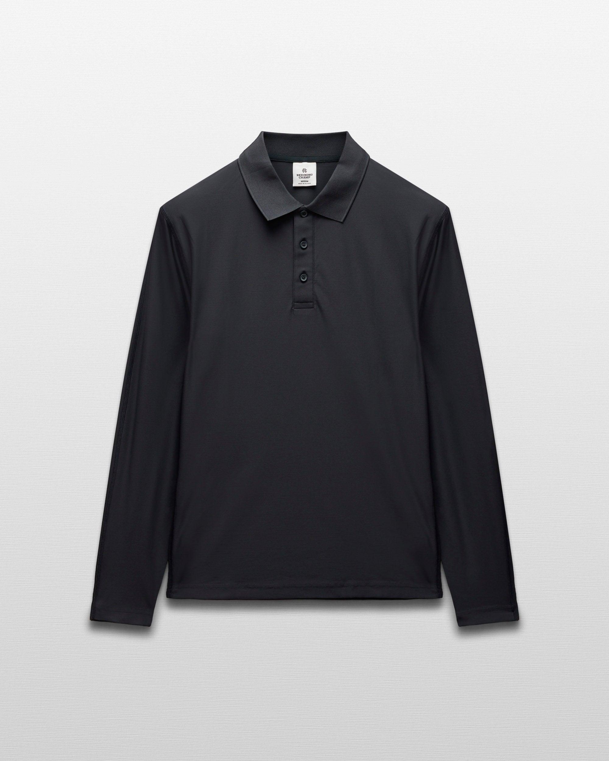 Tech Pique Playoff Standard Long Sleeve Polo Male Product Image