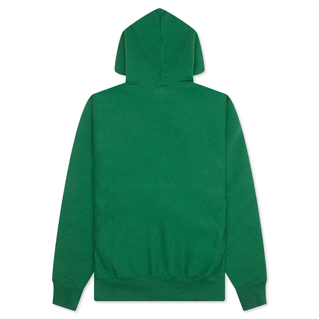 Heavyweight Hoodie - Green Male Product Image