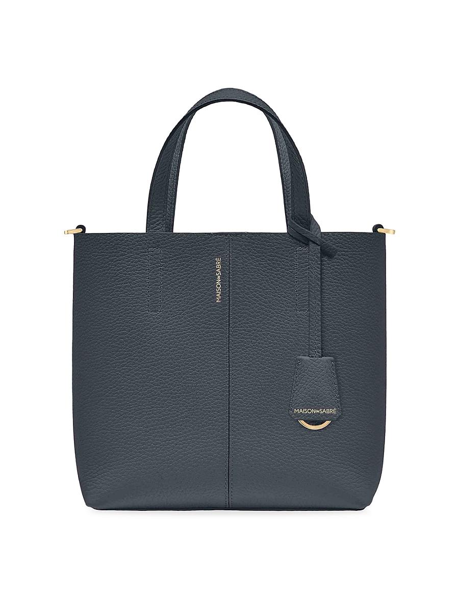 Womens Small Leather Soft Tote Product Image