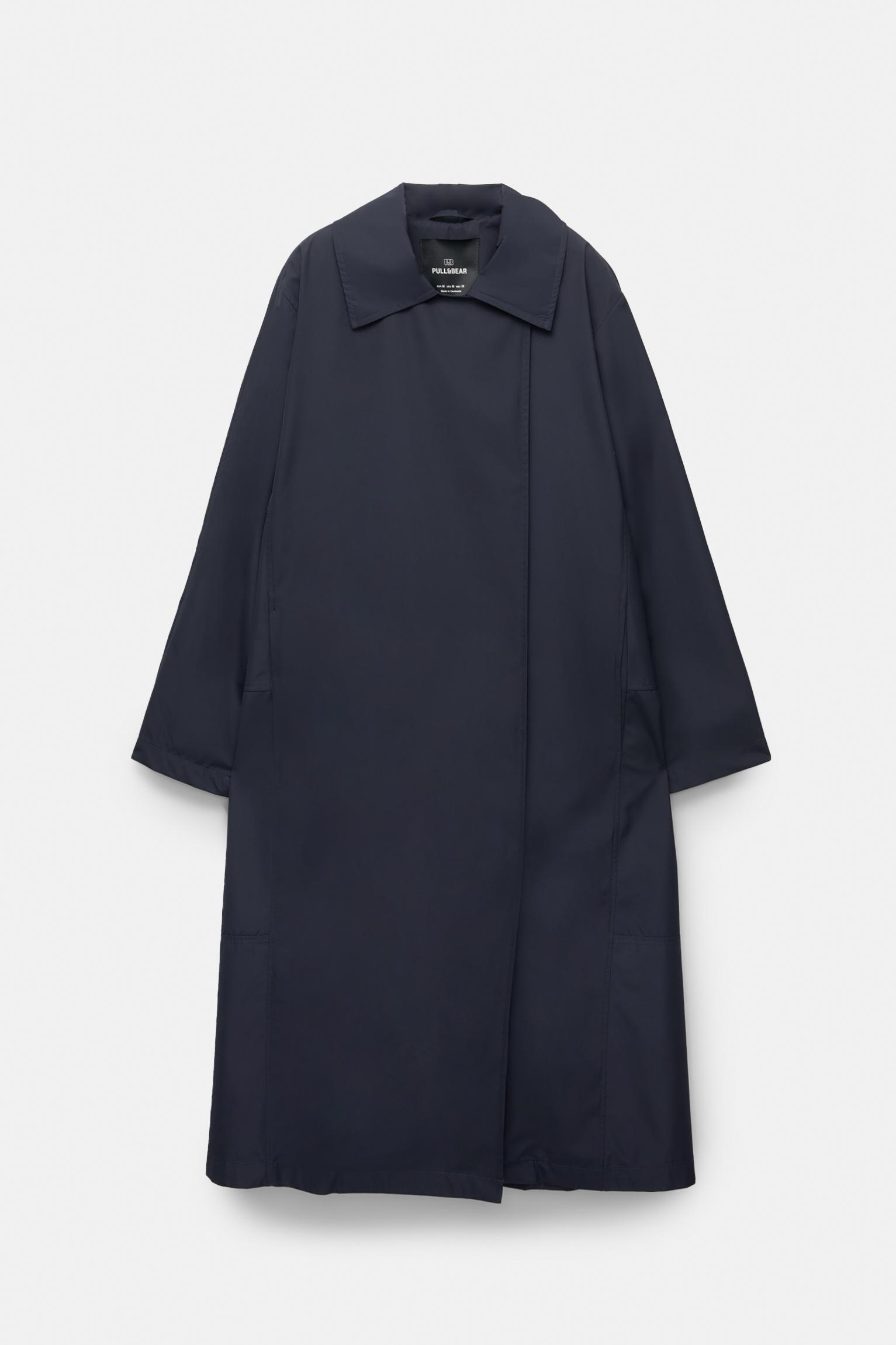 Long oversize trench coat Product Image