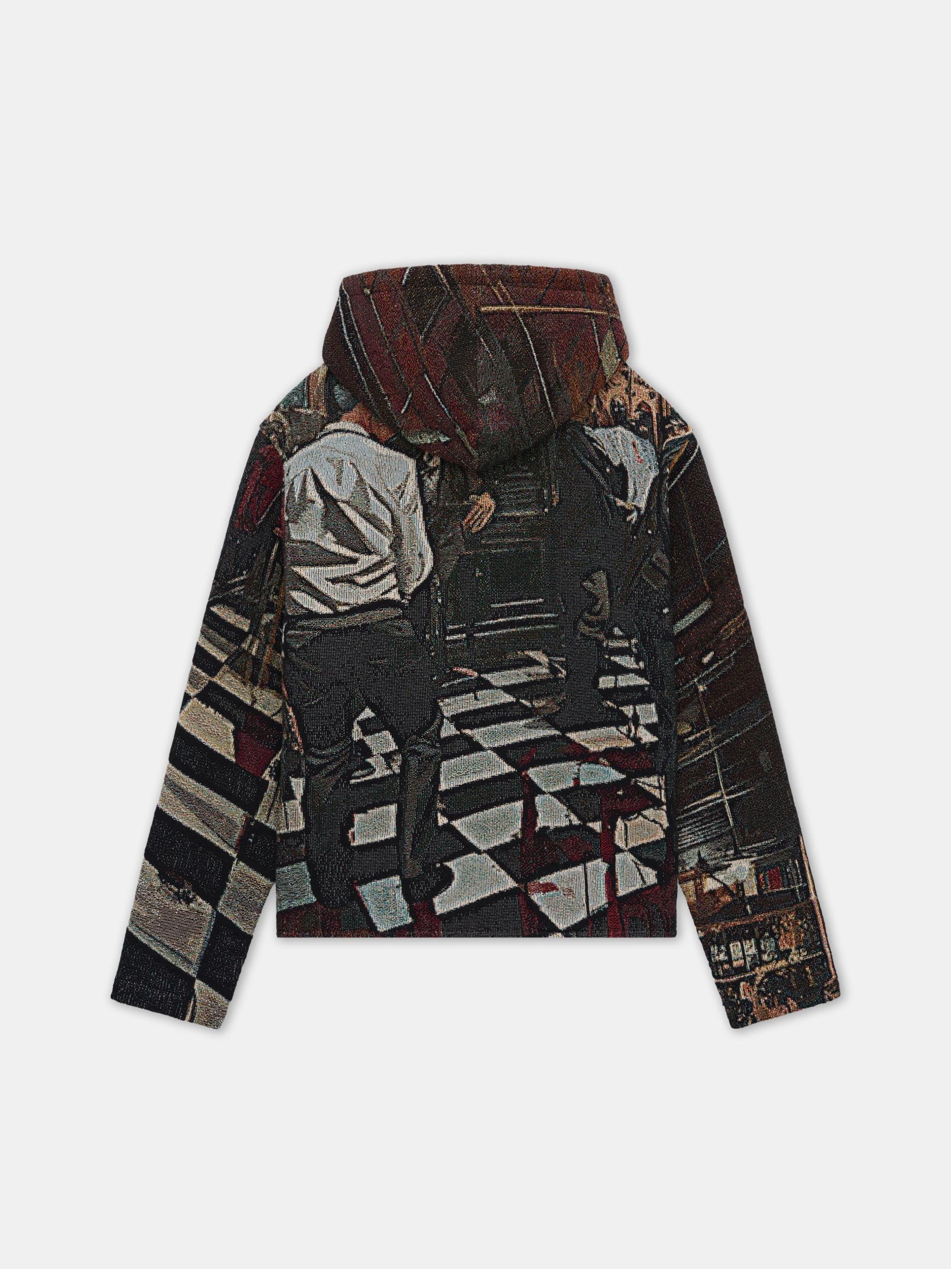 TAPESTRY HOODIE - Black Product Image