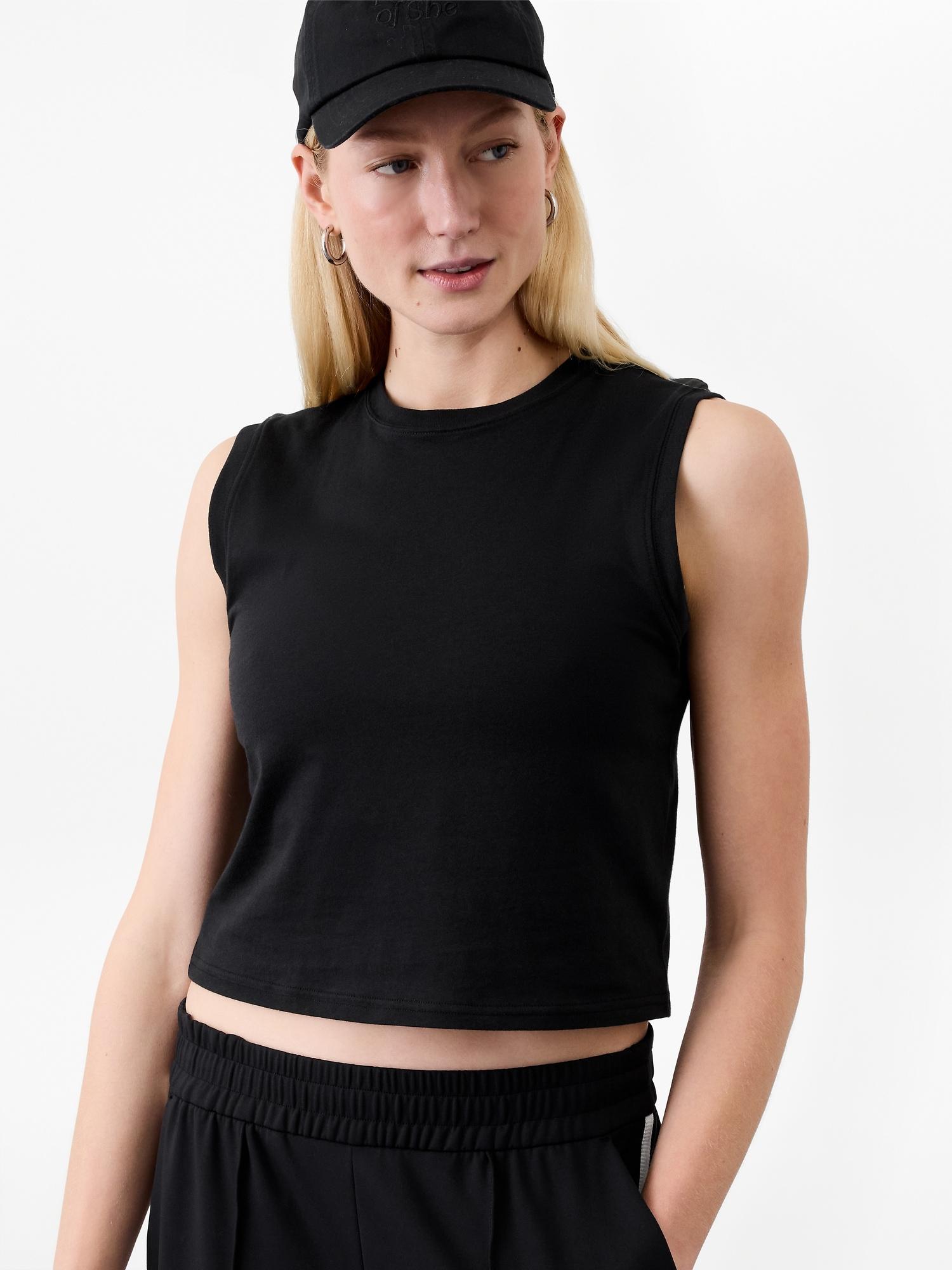 True Cotton Crop Tank Product Image