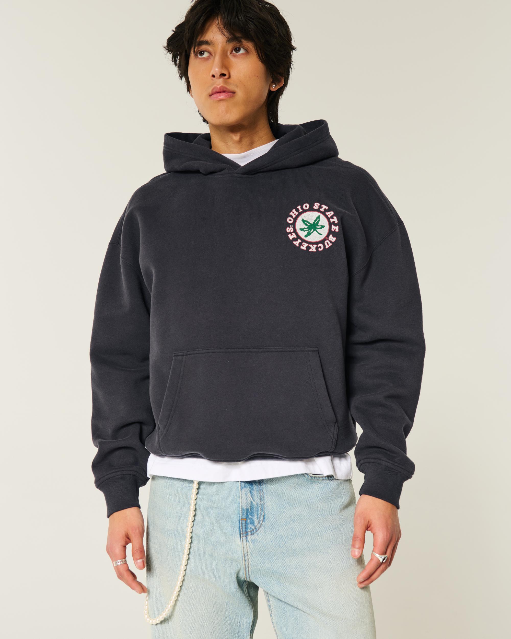 Northwestern Wildcats Graphic Crew Sweatshirt Product Image