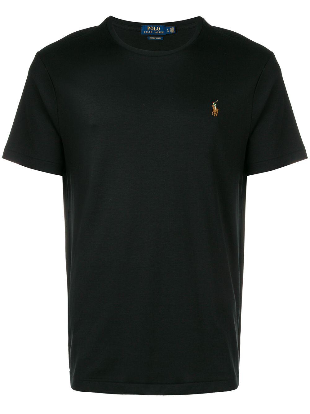 POLO RALPH LAUREN Classic Fit Soft Cotton Crewneck T-shirt In Polo Black Product Image