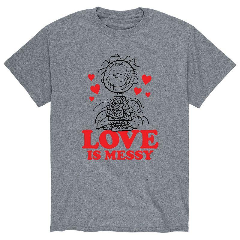 Men's Peanuts Pigpen Love Is Messy Tee,  Product Image