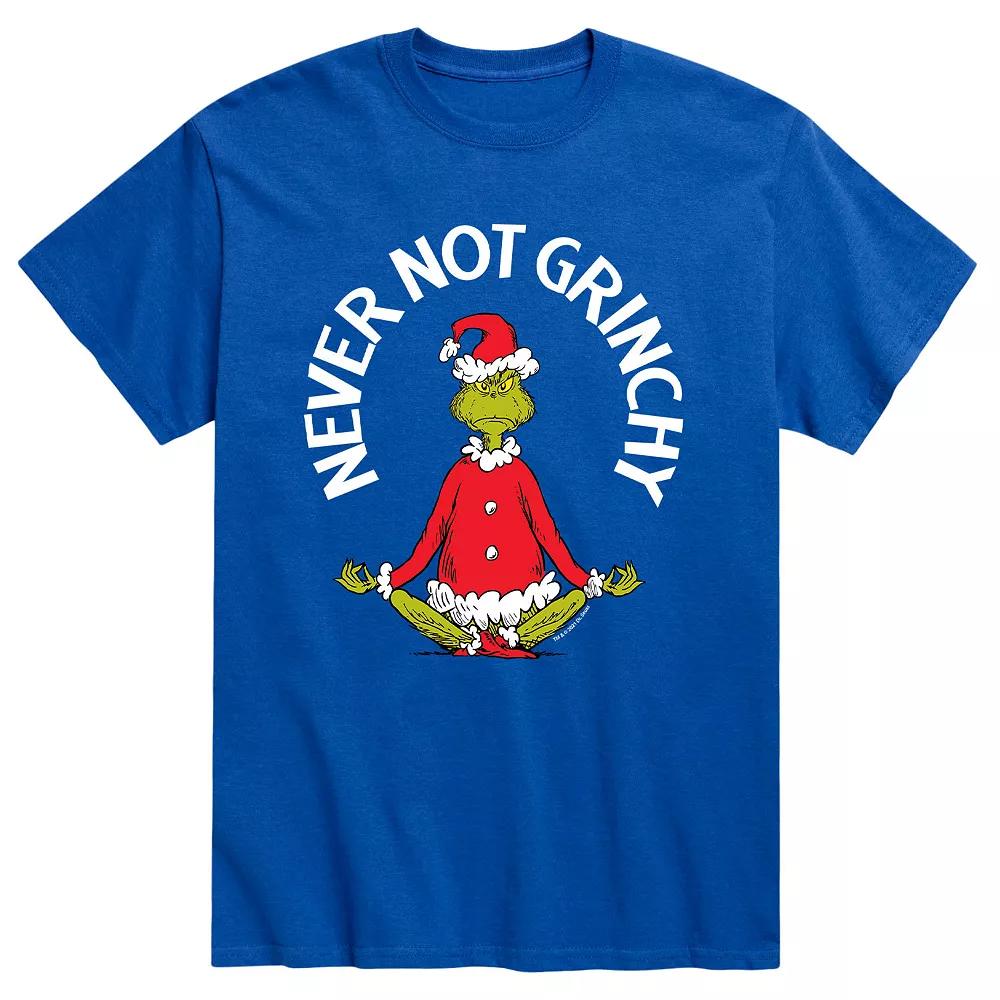 Big & Tall Never The Not Grinchy Tee, Men's,  Product Image