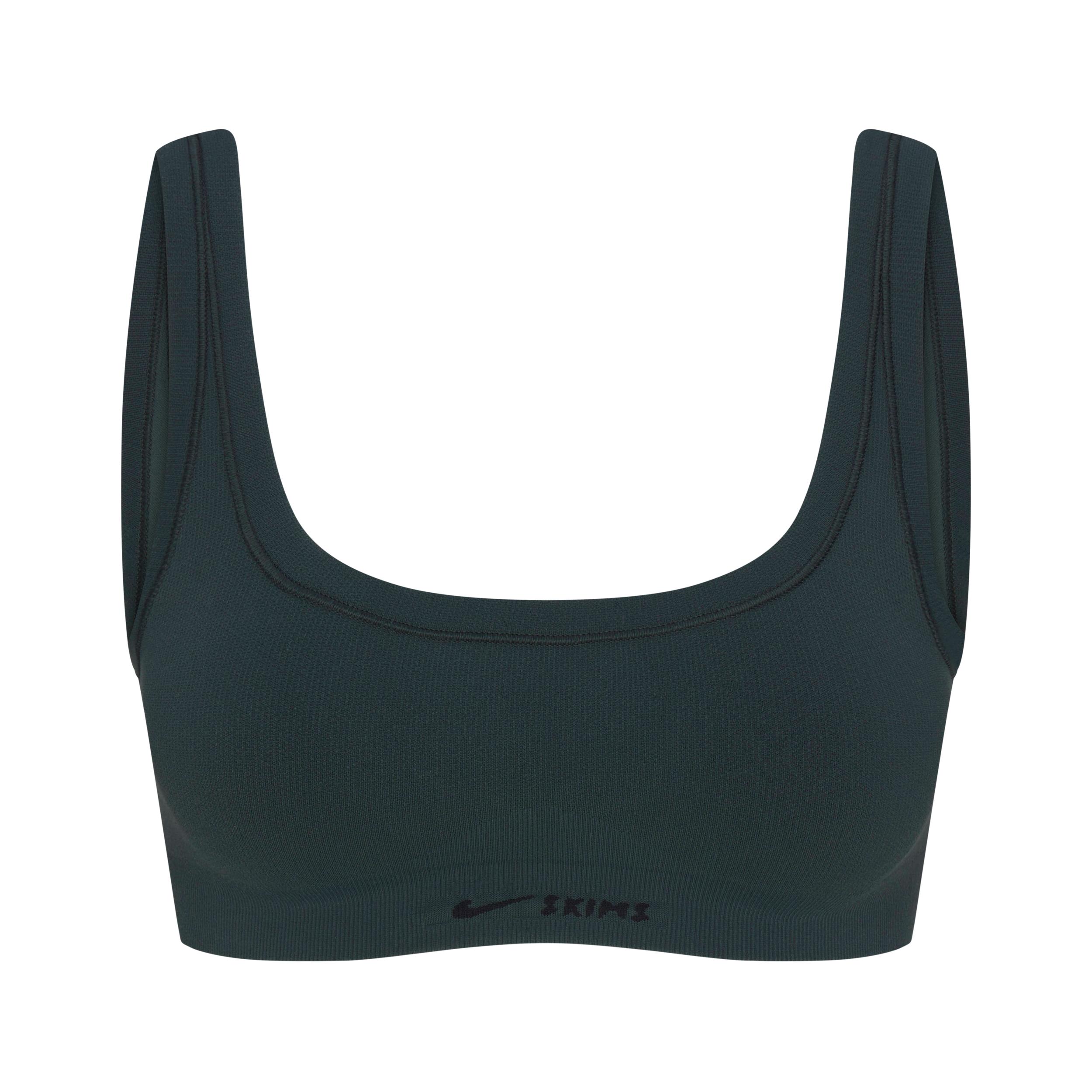 Nike Womens SKIMS Vintage Seamless Scoop Bra | BRSPT2951-DKT Product Image