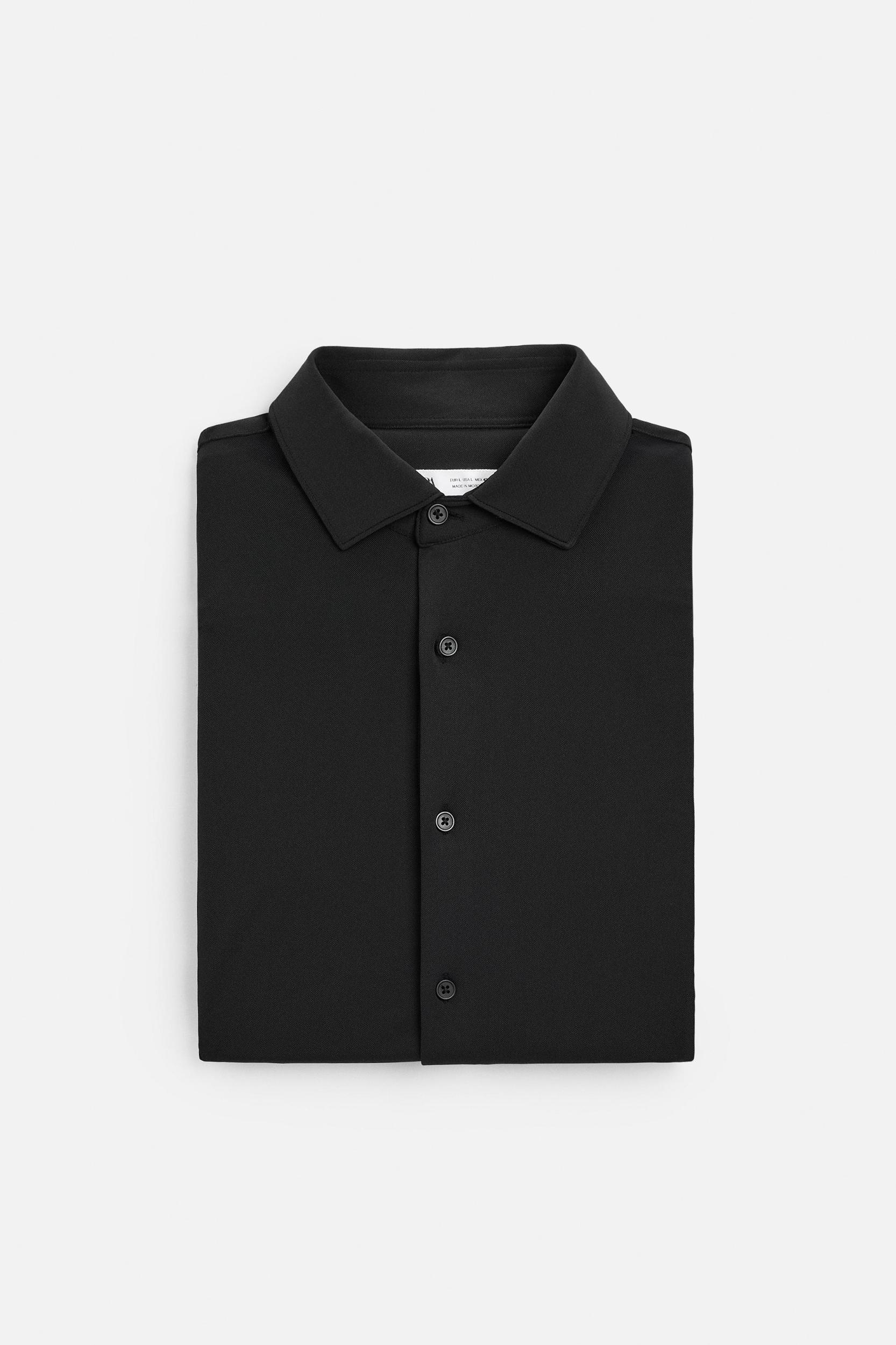 TEXTURED STRETCH SHIRT Product Image