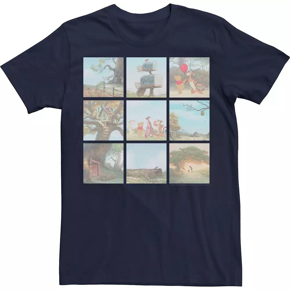 Disney's Winnie The Pooh Men's Scene Pane Tee,  Product Image