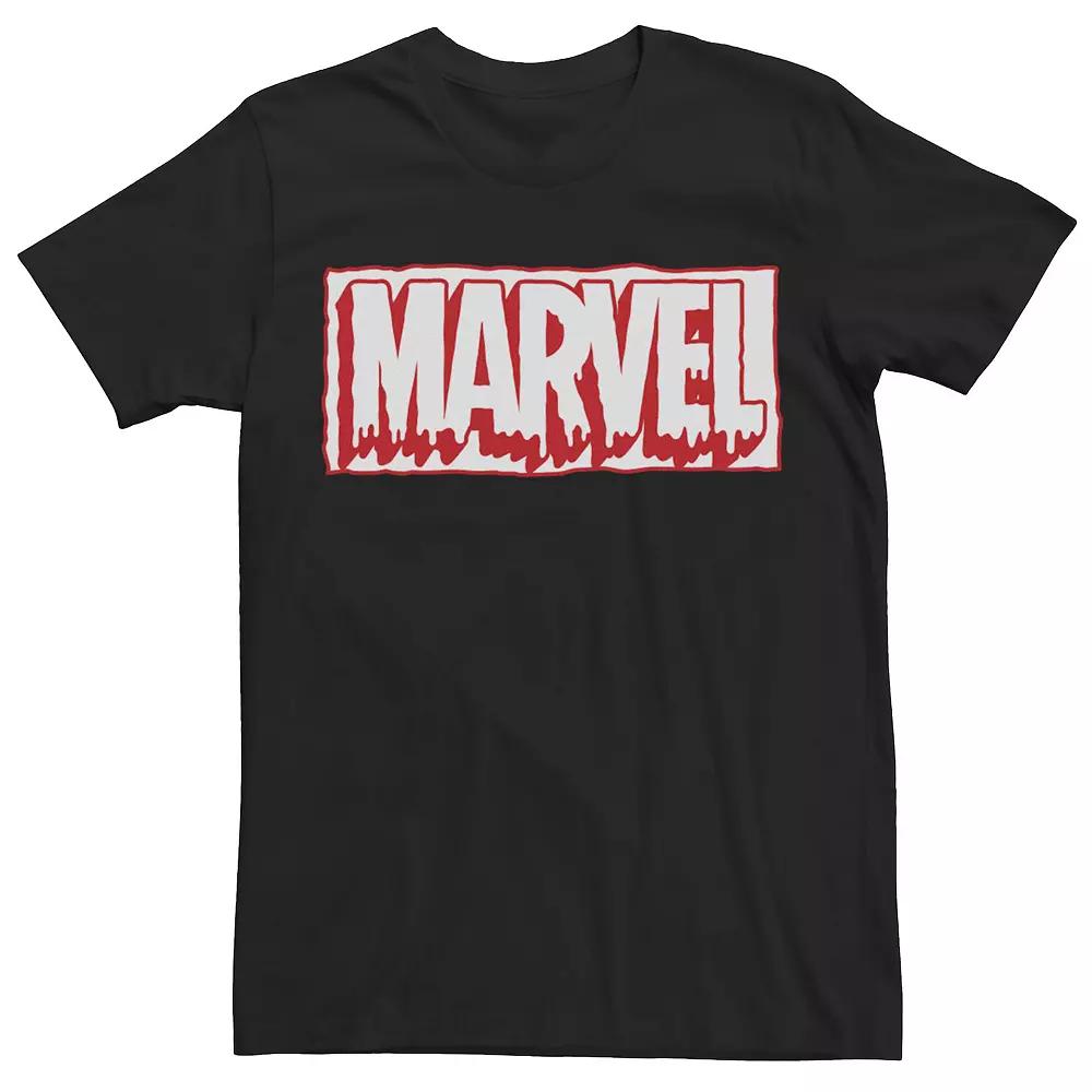 Men's Marvel Spooky Drip Logo Tee,  Product Image