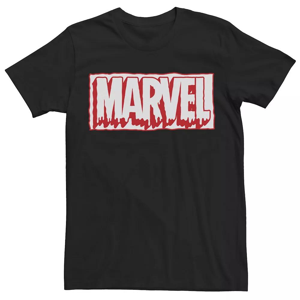 Men's Marvel Spooky Drip Logo Tee,  Product Image