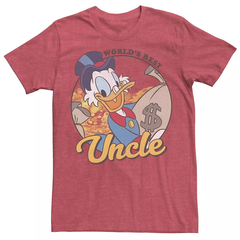 Disney's DuckTales Scrooge McDuck World's Best Uncle Men's Tee,  Product Image