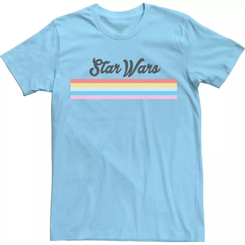Men's Star Wars Retro Rainbow Tee,  Product Image