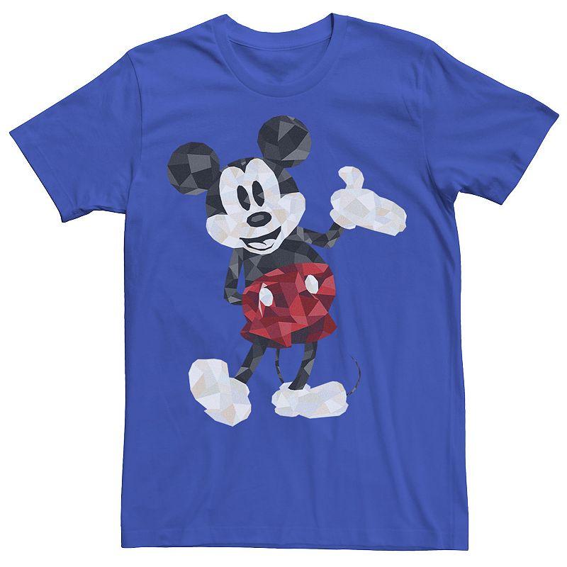 Disney's Mickey Mouse Men's Poly Mickey Portrait Tee,  Product Image