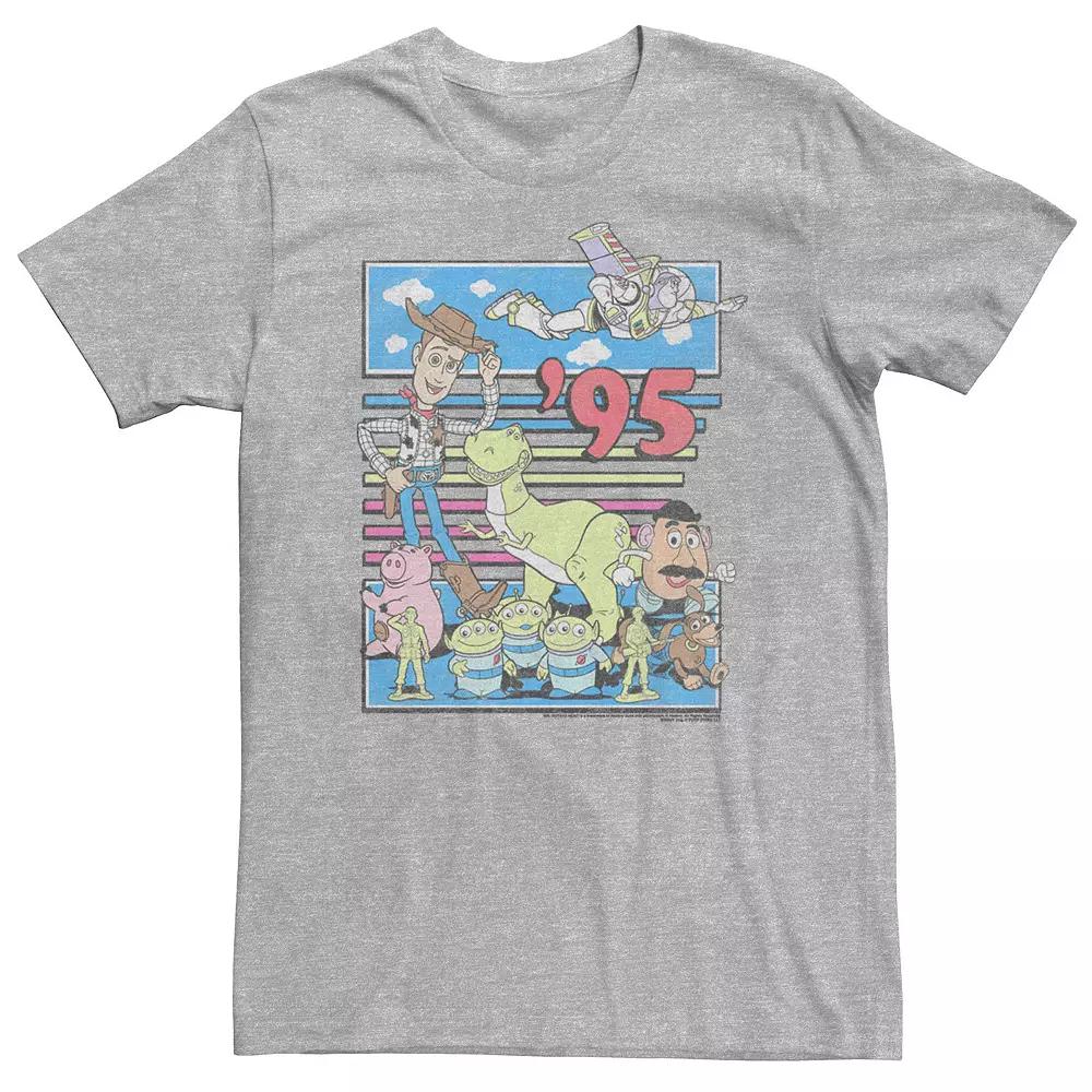 Disney / Pixar's Toy Story Big & Tall 95 Retro Distressed Colorful Tee, Men's,  Product Image