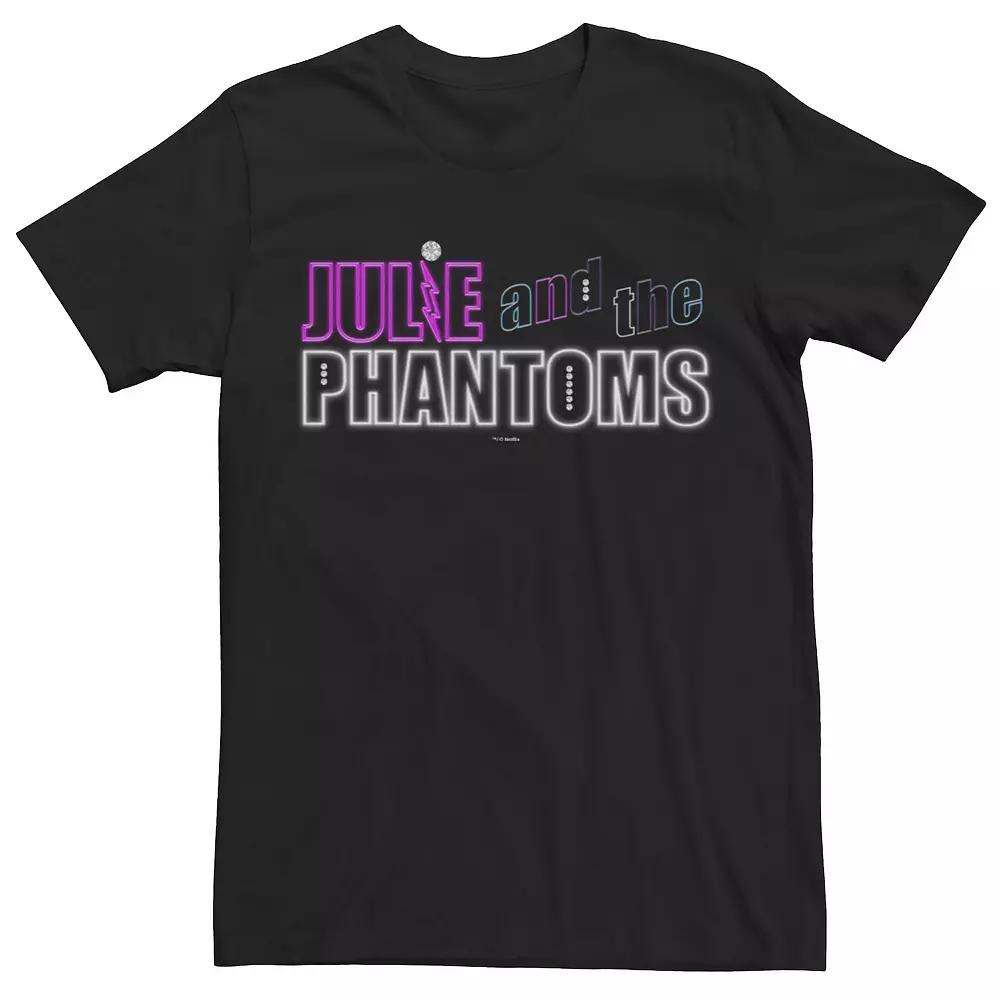 Men's Julie And The Phantoms Neon Logo Tee,  Product Image