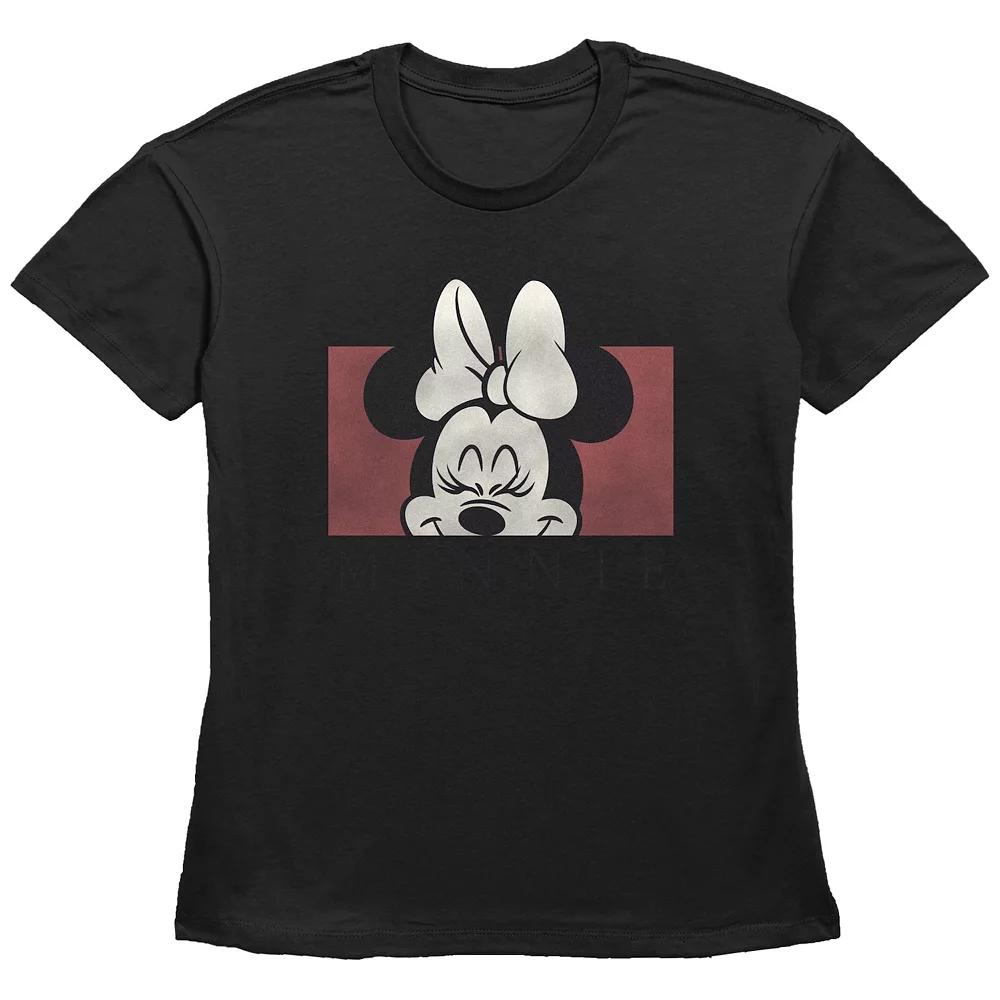 Disney's Minnie Mouse Cute Smile Women's Graphic Tee,  Product Image