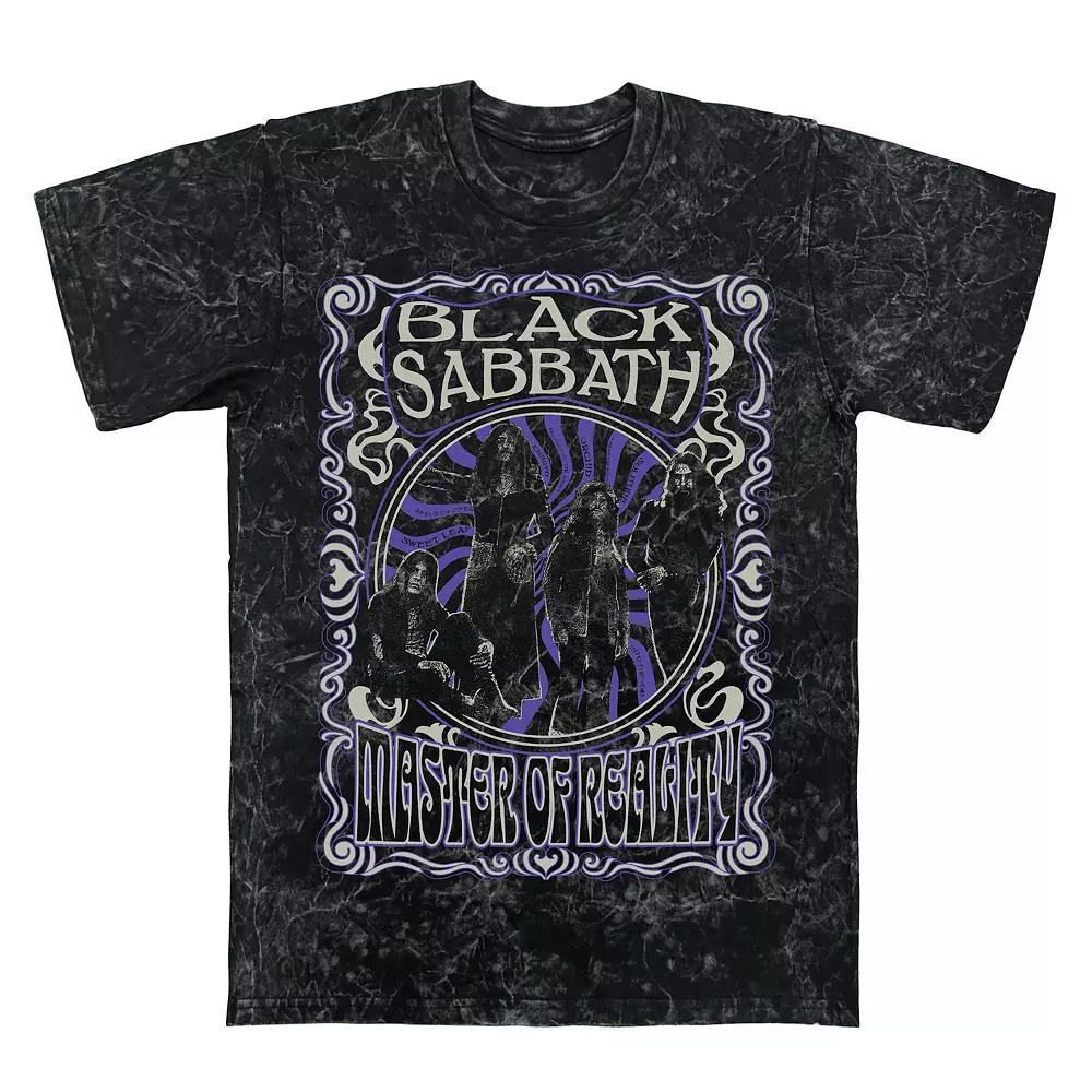 Men's Black Sabbath Master Of Reality Mineral Wash Graphic Tee,  Product Image