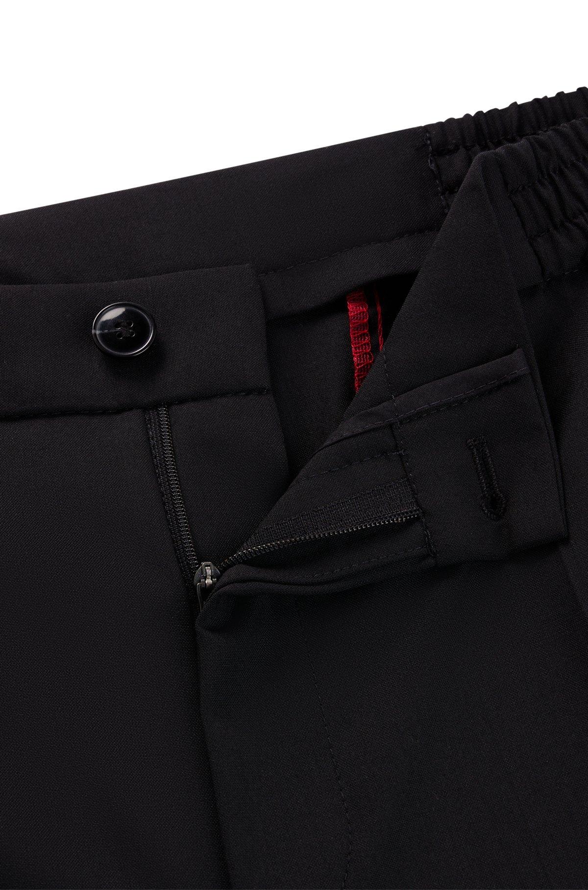 Slim-fit trousers in performance-stretch cloth Product Image