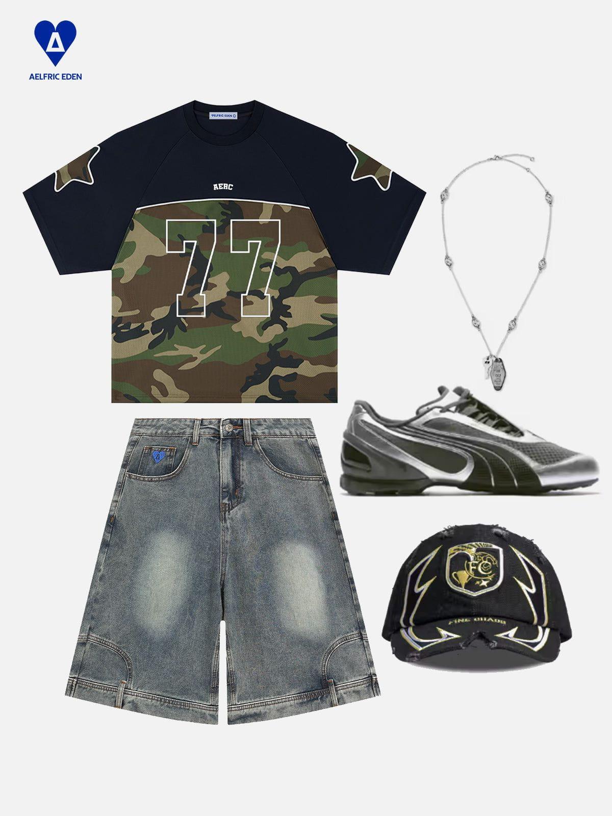 Aelfric Eden 77 Camouflage Football Jersey Product Image