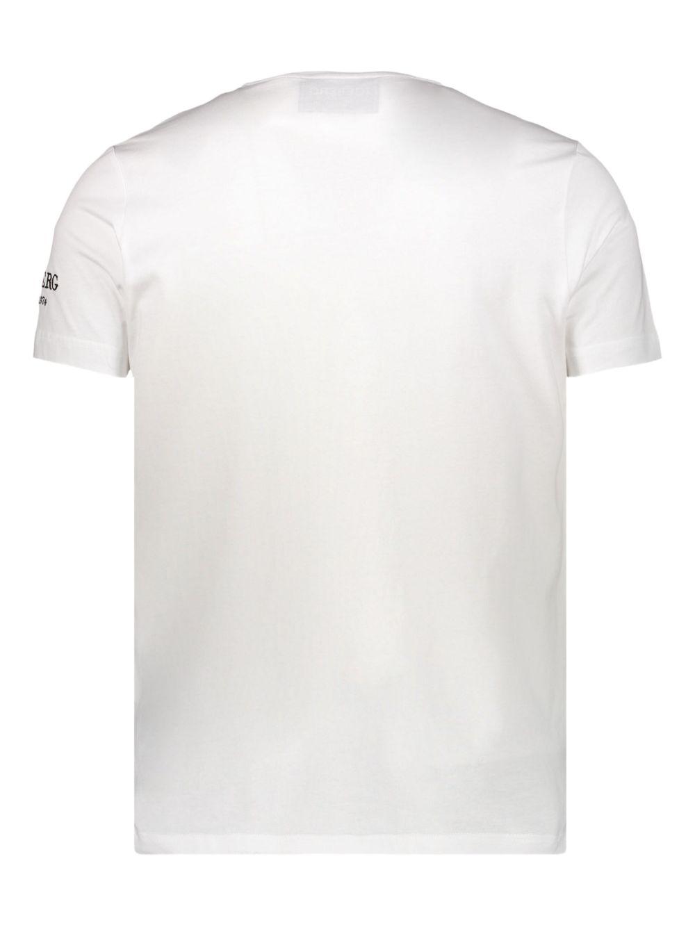 printed cotton T-shirt Product Image
