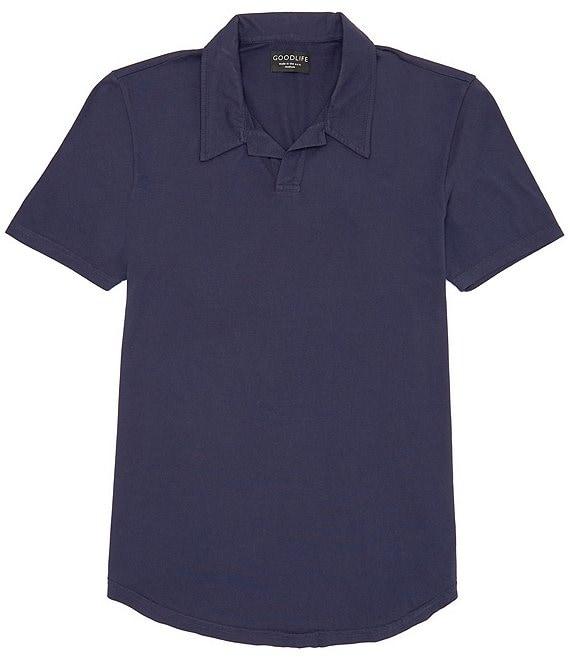 Goodlife Johnny Collar Short Sleeve Polo Shirt Product Image