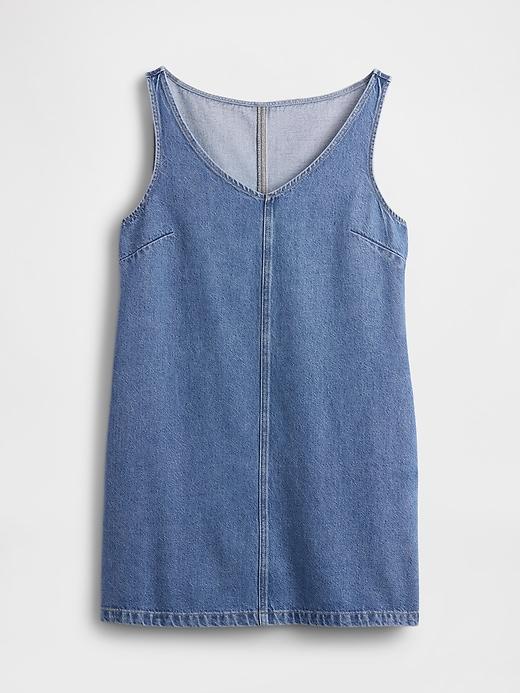 UltraSoft Denim Mini Dress Product Image