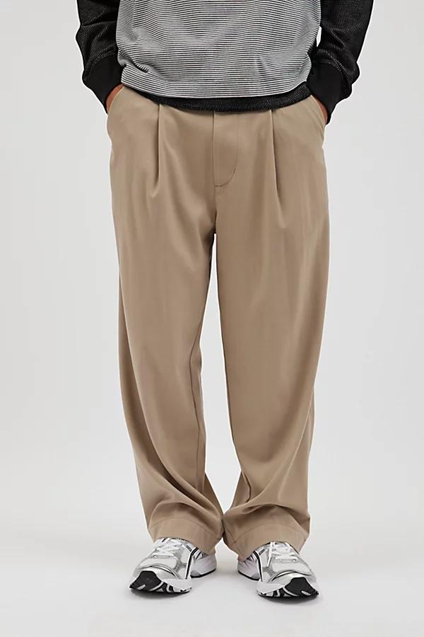 Standard Cloth Jason Relaxed Pleated Trouser Pant Mens at Urban Outfitters Product Image