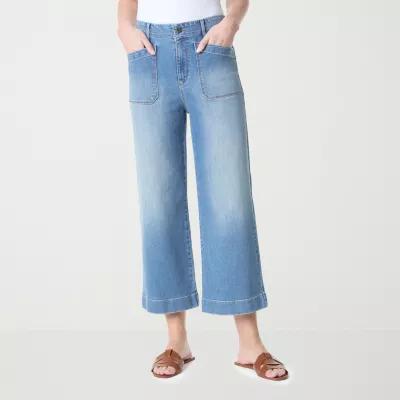 Gloria Vanderbilt Womens High Rise Modern Fit Cropped Pant Product Image