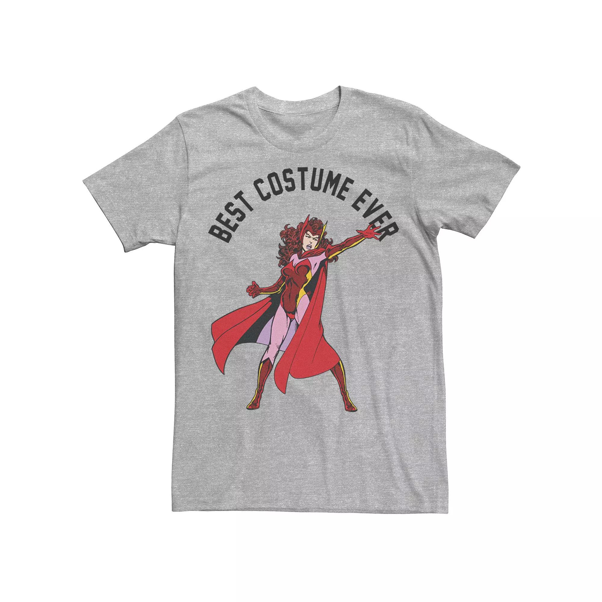 Men's Marvel Scarlet Witch Best Costume Ever Portrait Graphic Tee,  Product Image