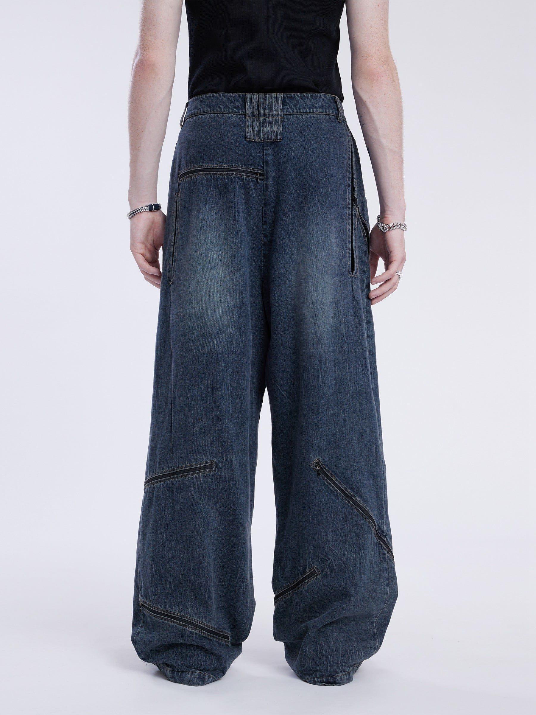 City Of Love Zip Up Jeans Product Image