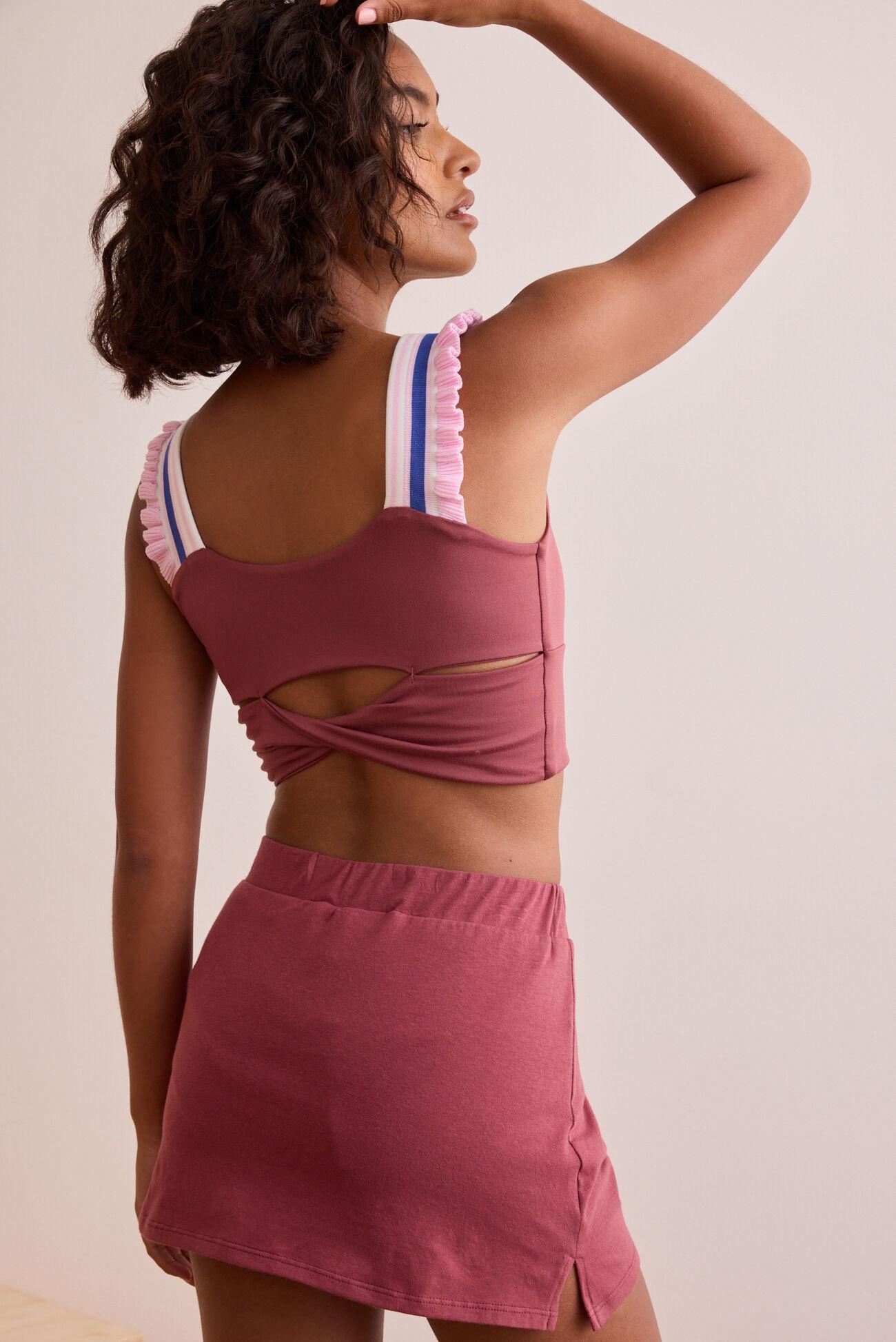 All Along Ruffle Tank Product Image