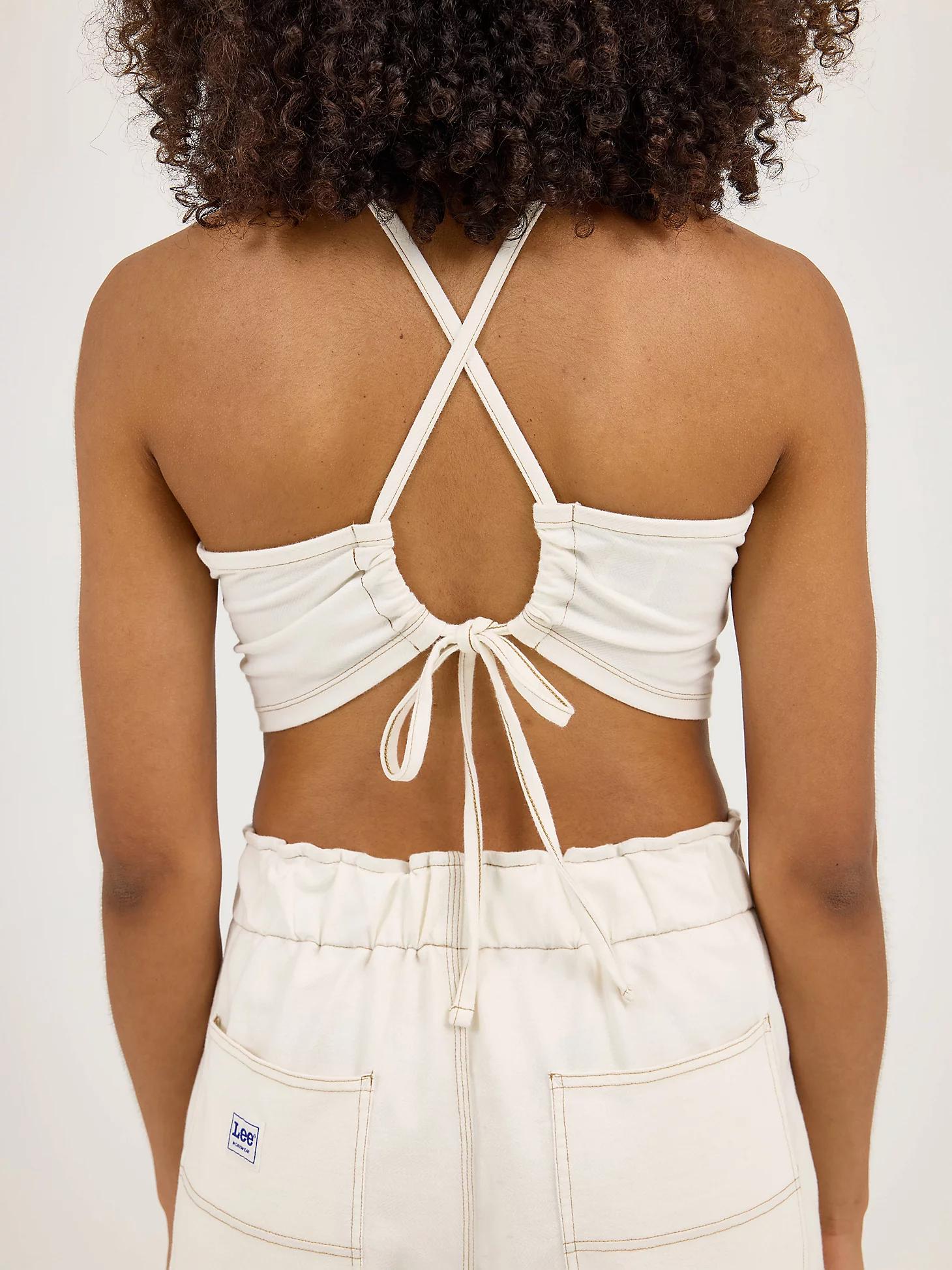 Women's Backless Tie Halter Tank | Women's Tops & Tees | Lee® Product Image