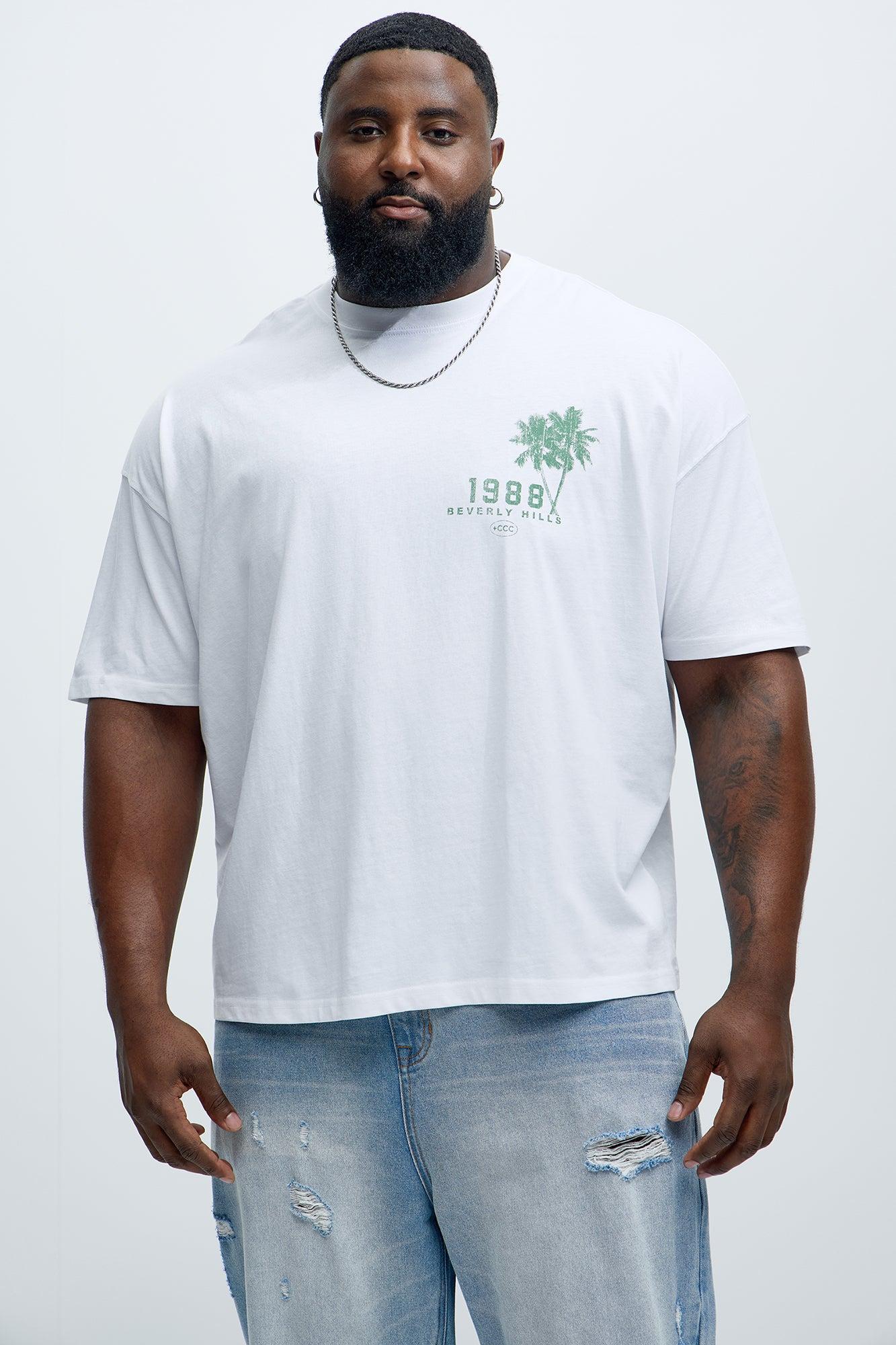 Rodeo Drive 1988 Oversized Short Sleeve Tee - White Product Image