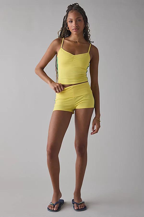 Out From Under Bec Stripe Foldover Micro Short Womens at Urban Outfitters Product Image