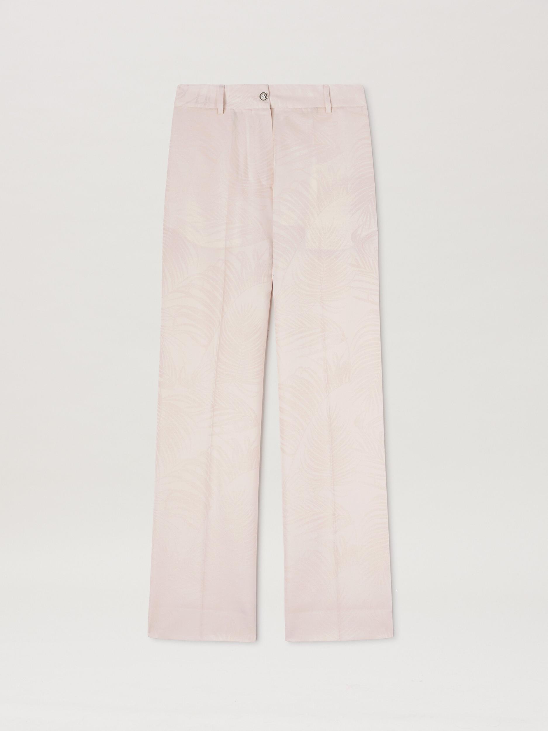PALMS JACQUARD WIDE PANTS SOFT PINK - SO Product Image