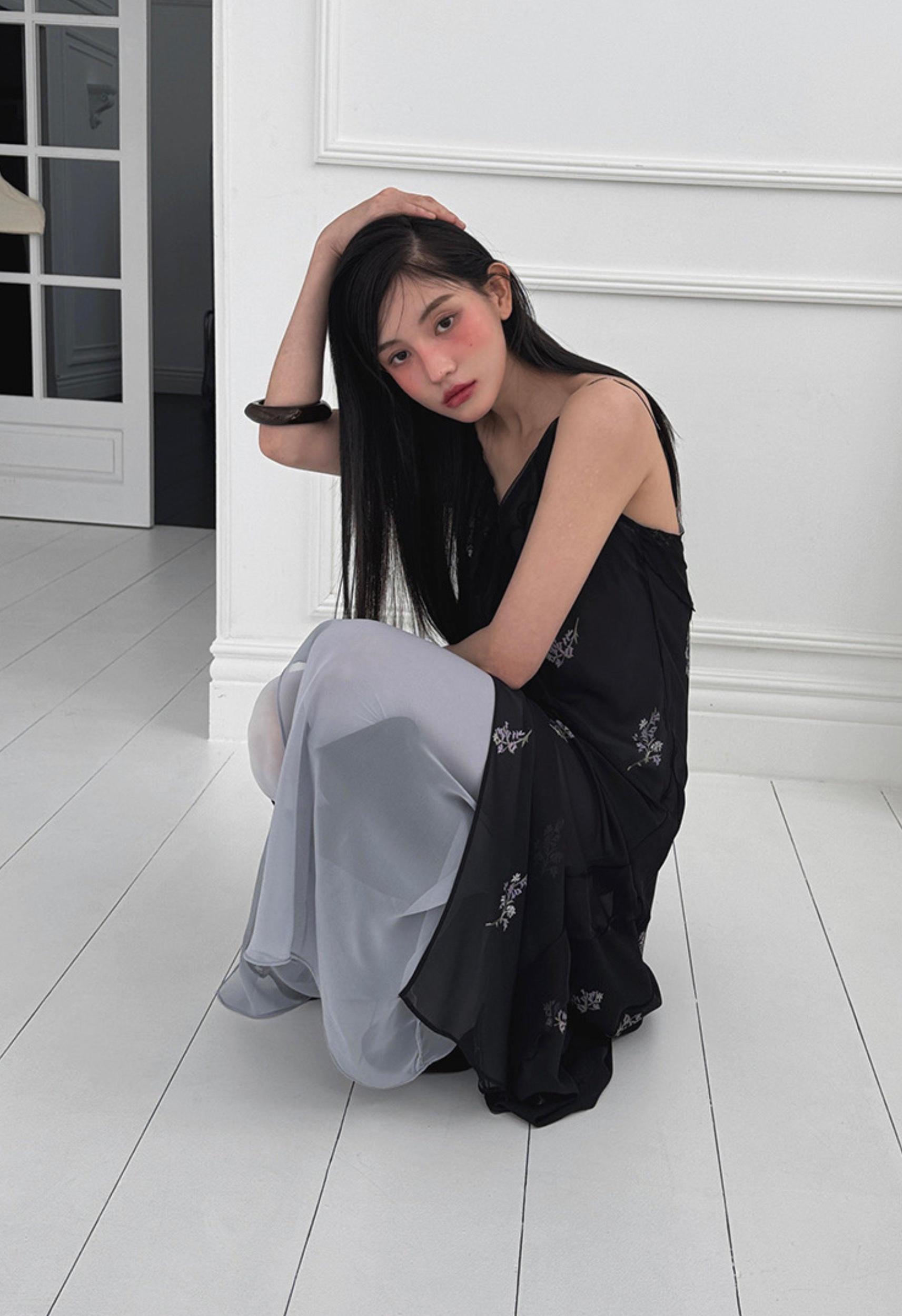 Delilah Dress Black Product Image