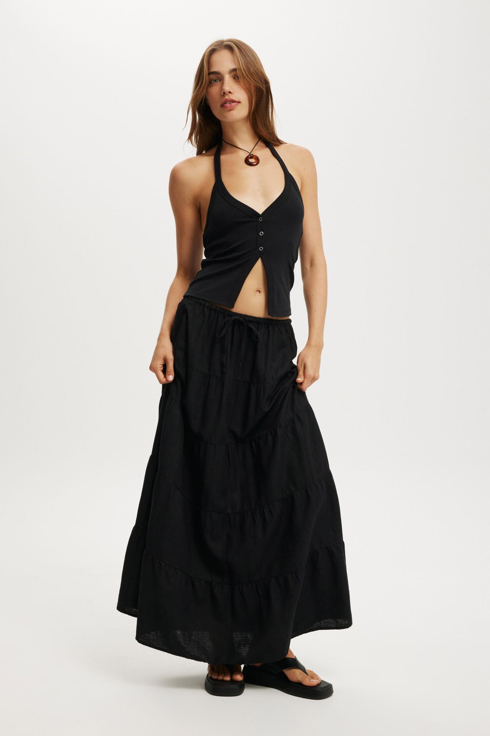 Haven Multi Tiered Maxi Skirt Product Image