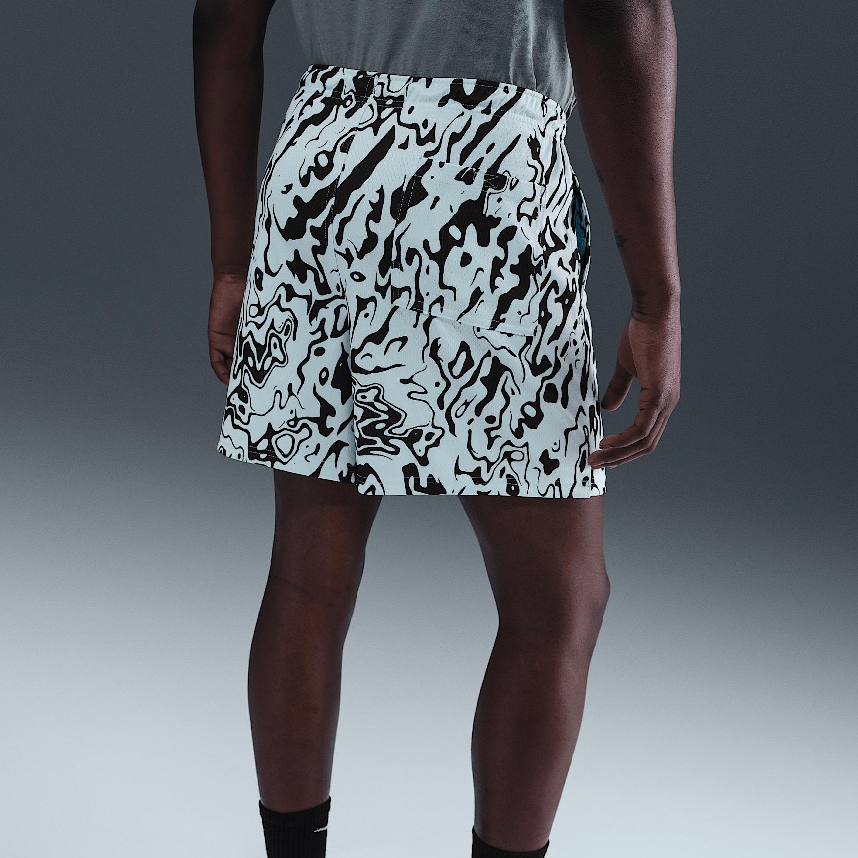 Mens Nike Sportswear Club Printed Mesh Shorts Product Image